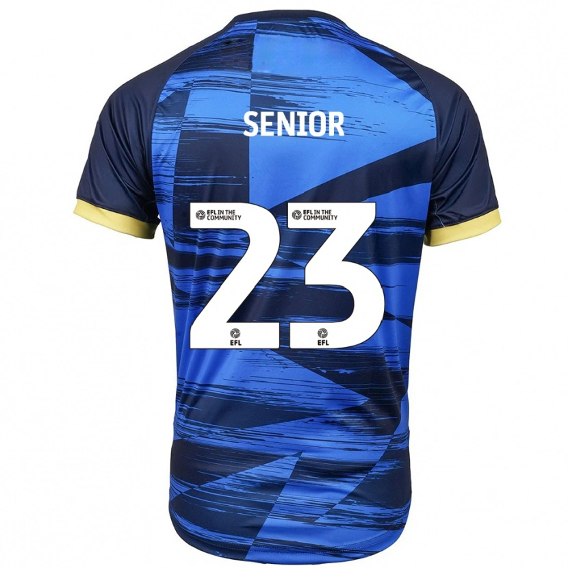 Danxen Hombre Camiseta Jack Senior #23 Azul Azul Marino 2ª Equipación 2025/26 La Camisa México