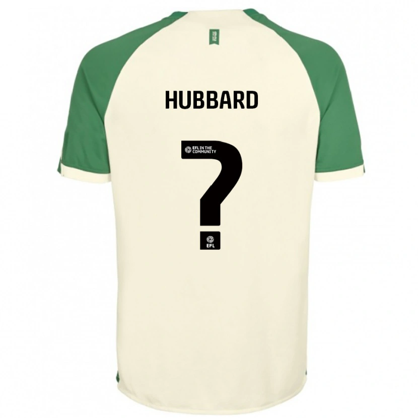 Danxen Hombre Camiseta Eva Hubbard #0 Blanco Hueso Verde 2ª Equipación 2025/26 La Camisa México