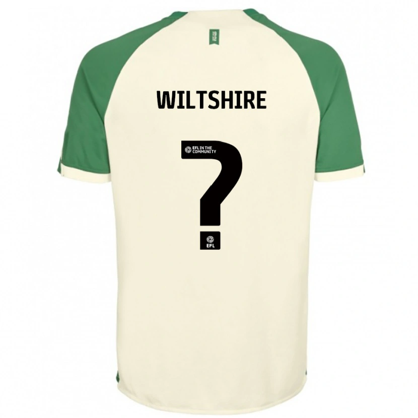 Danxen Hombre Camiseta Sarah Wiltshire #0 Blanco Hueso Verde 2ª Equipación 2025/26 La Camisa México