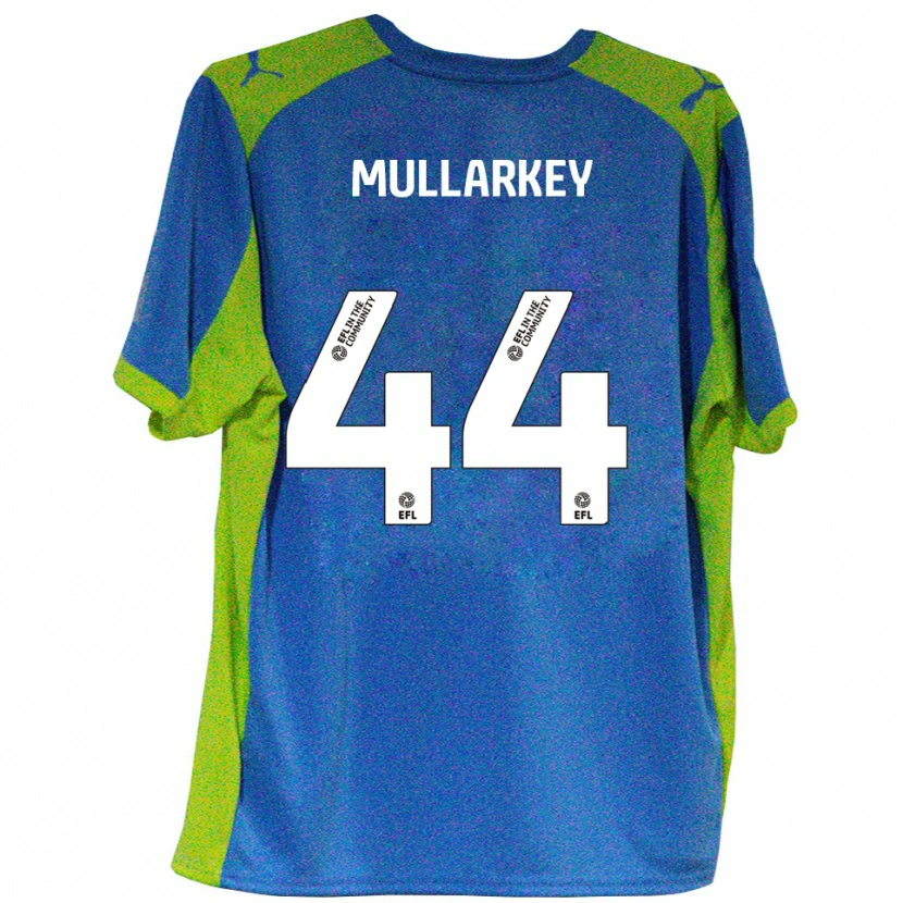 Danxen Hombre Camiseta Toby Mullarkey #44 Celeste Amarillo 2ª Equipación 2025/26 La Camisa México