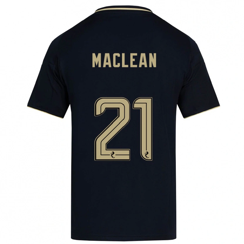 Danxen Hombre Camiseta Miriam Maclean #21 Azul Marino Dorado 2ª Equipación 2025/26 La Camisa México