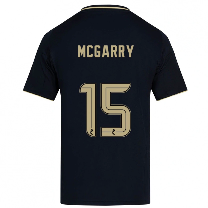 Danxen Hombre Camiseta James Mcgarry #15 Azul Marino Dorado 2ª Equipación 2025/26 La Camisa México