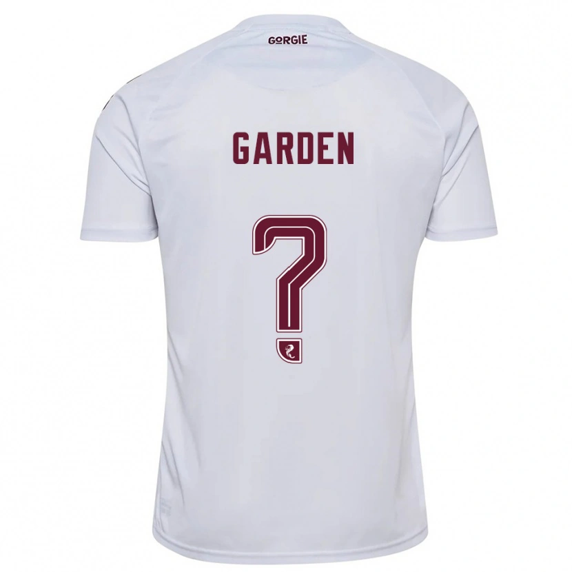 Danxen Hombre Camiseta Luka Garden #0 Blanco Borgoña 2ª Equipación 2025/26 La Camisa México