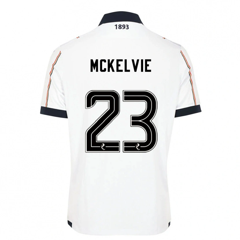 Danxen Hombre Camiseta Lewis Mckelvie #23 Blanco Azul Marino Rojo 2ª Equipación 2025/26 La Camisa México