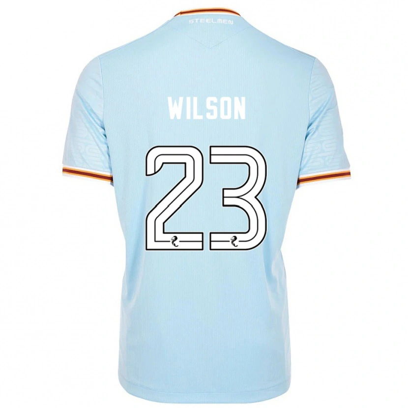 Danxen Hombre Camiseta Ewan Wilson #23 Celeste 2ª Equipación 2025/26 La Camisa México