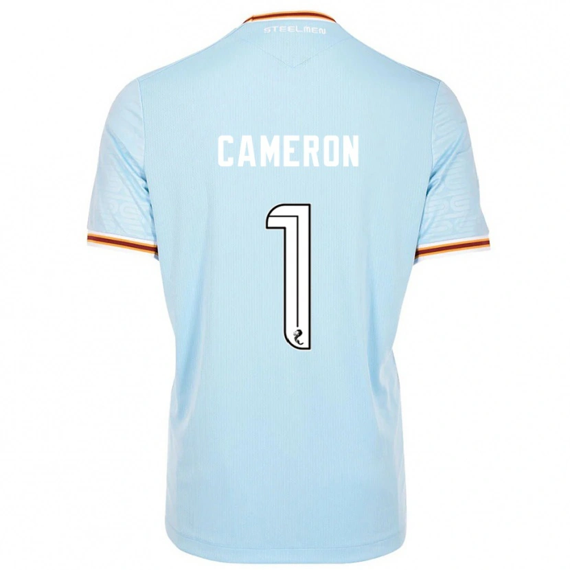 Danxen Hombre Camiseta Rebecca Cameron #1 Celeste 2ª Equipación 2025/26 La Camisa México