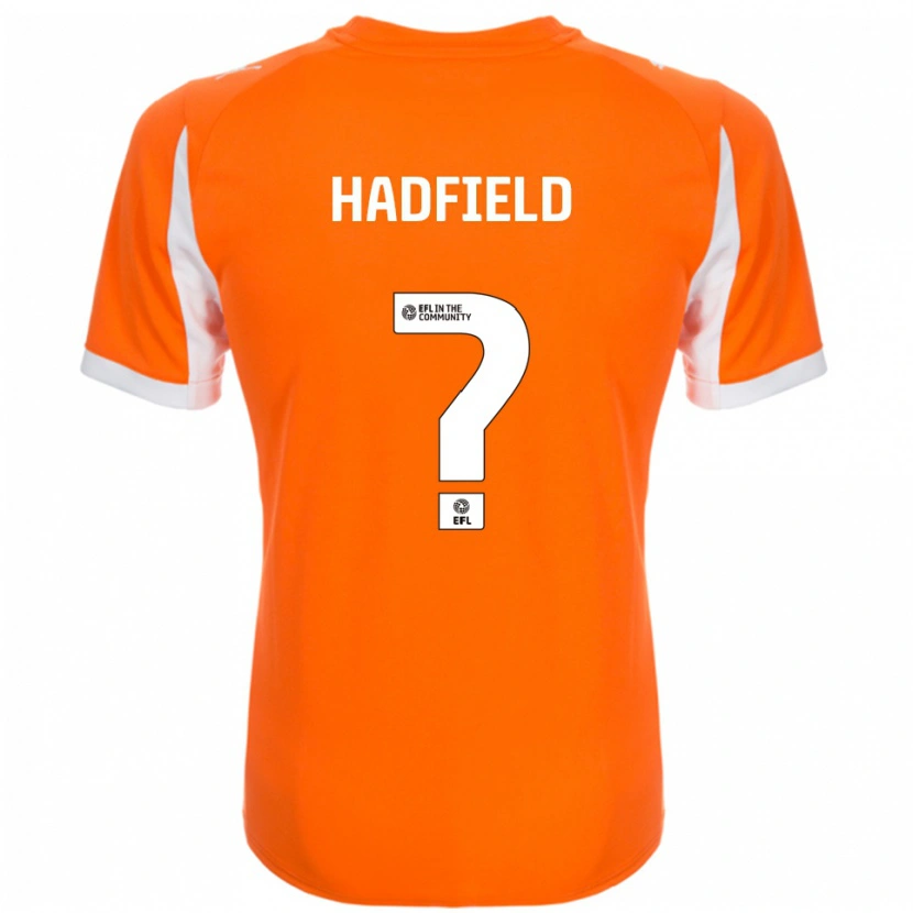 Danxen Mujer Camiseta Milly Hadfield #0 Naranja Blanco 1ª Equipación 2025/26 La Camisa México