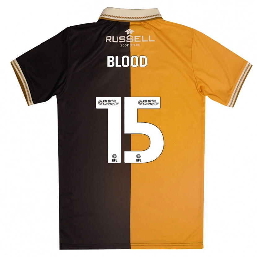 Danxen Mujer Camiseta Cassie Blood #15 Amarillo Negro 1ª Equipación 2025/26 La Camisa México