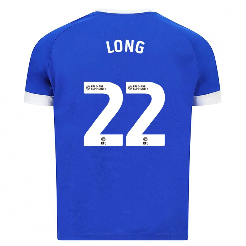 Danxen Mujer Camiseta Amy Long #22 Azul Blanco 1ª Equipación 2025/26 La Camisa México