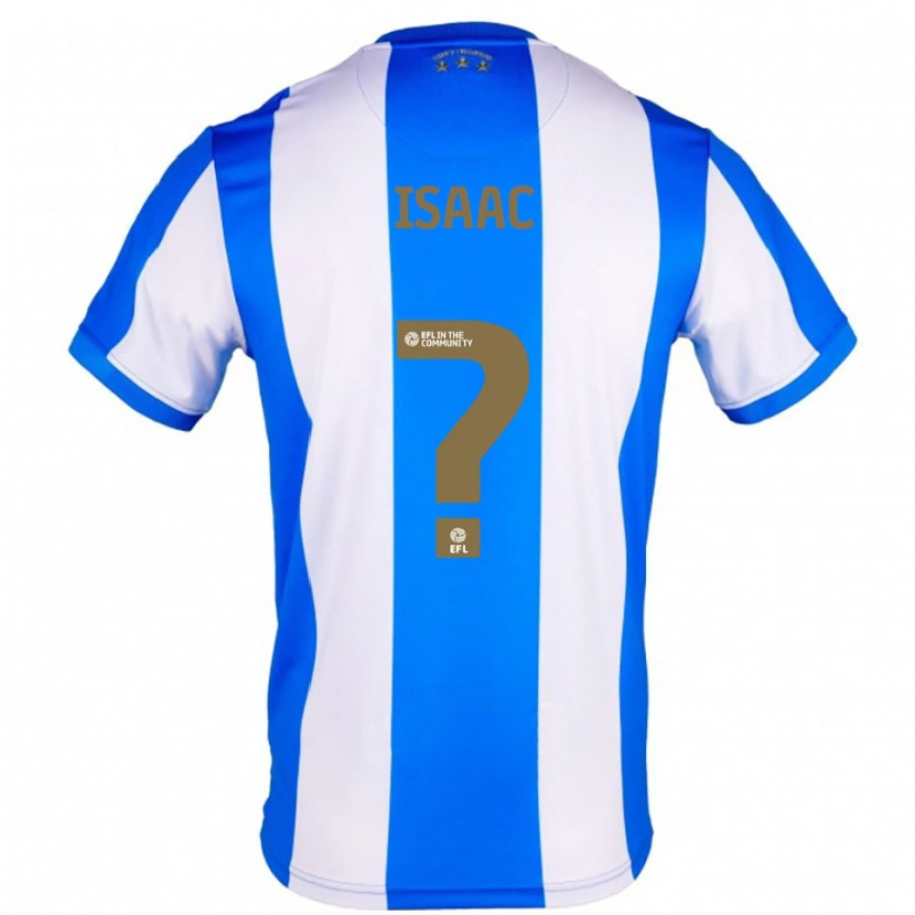 Danxen Mujer Camiseta Danny Isaac #0 Azul Blanco 1ª Equipación 2025/26 La Camisa México