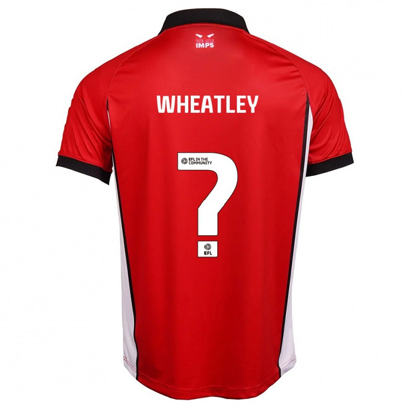 Danxen Mujer Camiseta Kyrell Wheatley #0 Rojo Blanco 1ª Equipación 2025/26 La Camisa México