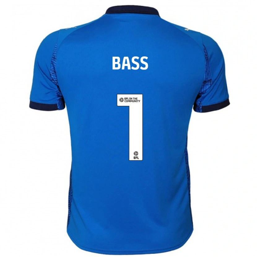 Danxen Mujer Camiseta Alex Bass #1 Azul Blanco 1ª Equipación 2025/26 La Camisa México