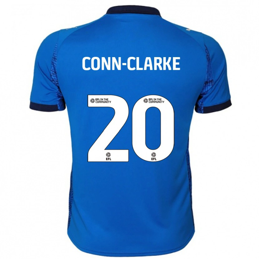 Danxen Mujer Camiseta Chris Conn-Clarke #20 Azul Blanco 1ª Equipación 2025/26 La Camisa México