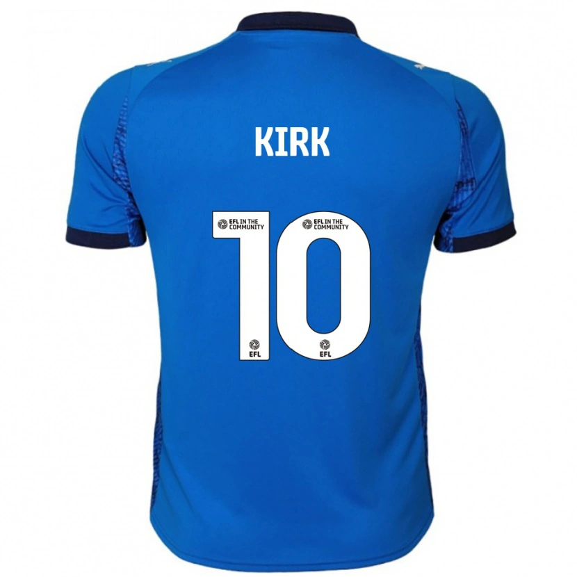 Danxen Mujer Camiseta Tara Kirk #10 Azul Blanco 1ª Equipación 2025/26 La Camisa México