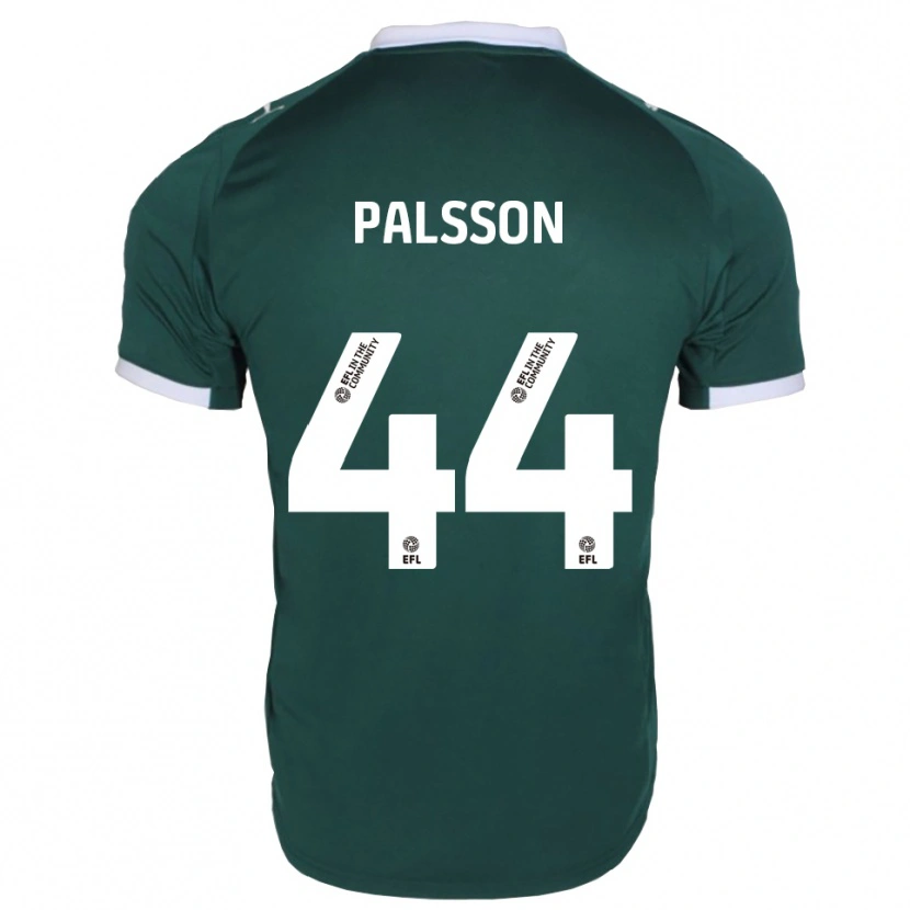 Danxen Mujer Camiseta Victor Pálsson #44 Verde Blanco 1ª Equipación 2025/26 La Camisa México