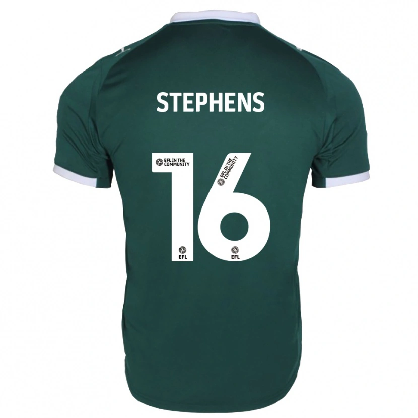 Danxen Mujer Camiseta Ella Stephens #16 Verde Blanco 1ª Equipación 2025/26 La Camisa México