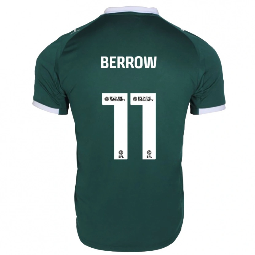 Danxen Mujer Camiseta Jade Berrow #11 Verde Blanco 1ª Equipación 2025/26 La Camisa México