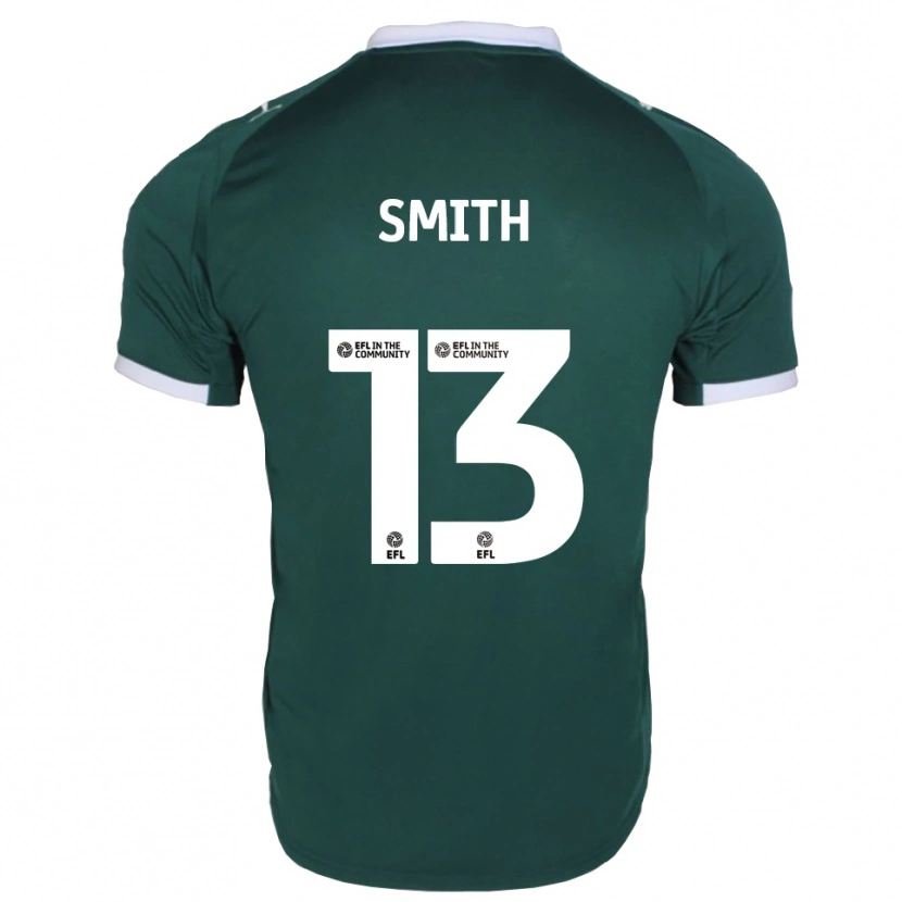 Danxen Mujer Camiseta Grace Smith #13 Verde Blanco 1ª Equipación 2025/26 La Camisa México