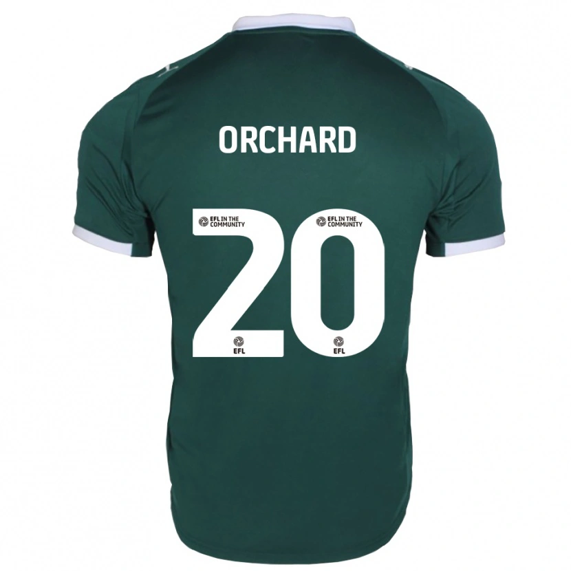 Danxen Mujer Camiseta Fern Orchard #20 Verde Blanco 1ª Equipación 2025/26 La Camisa México