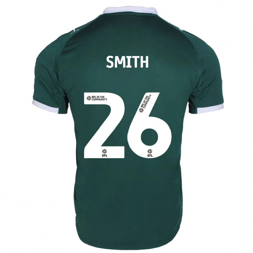 Danxen Mujer Camiseta Caitlin Smith #26 Verde Blanco 1ª Equipación 2025/26 La Camisa México