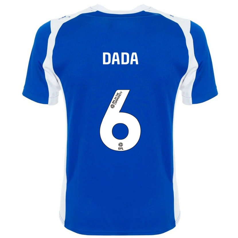 Danxen Mujer Camiseta Niniola Dada #6 Azul Blanco 1ª Equipación 2025/26 La Camisa México