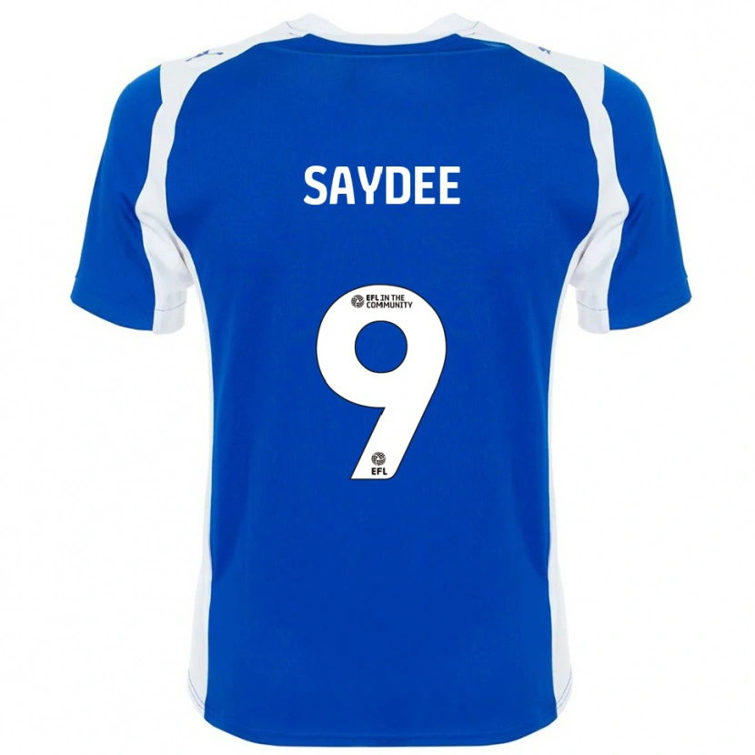 Danxen Mujer Camiseta Christian Saydee #9 Azul Blanco 1ª Equipación 2025/26 La Camisa México