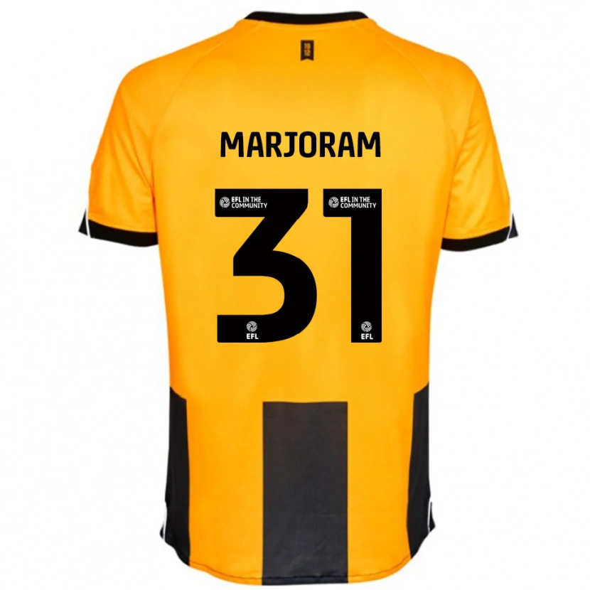 Danxen Mujer Camiseta Sophie Marjoram #31 Naranja Negro 1ª Equipación 2025/26 La Camisa México
