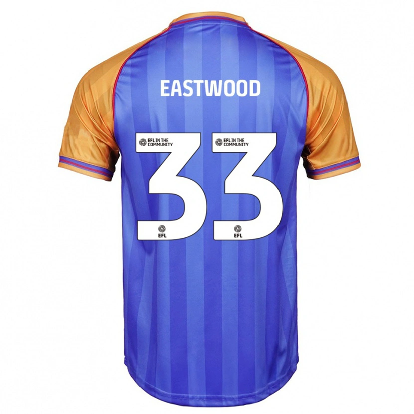Danxen Mujer Camiseta Sophie Eastwood #33 Azul Naranja 1ª Equipación 2025/26 La Camisa México