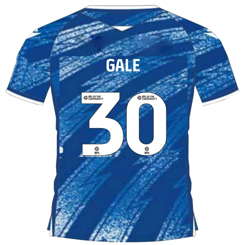 Danxen Mujer Camiseta Sam Gale #30 Azul Blanco 1ª Equipación 2025/26 La Camisa México