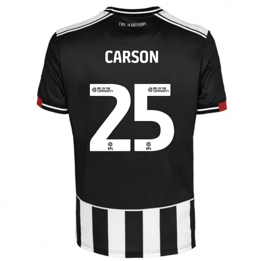 Danxen Mujer Camiseta Matty Carson #25 Negro Blanco Rojo 1ª Equipación 2025/26 La Camisa México
