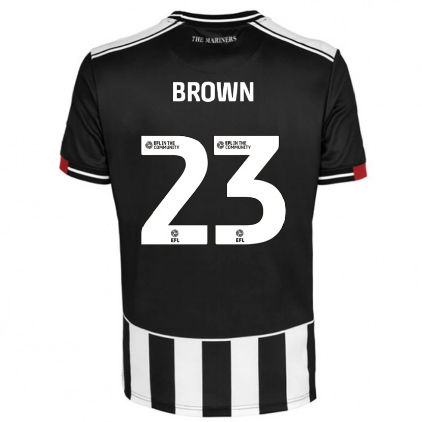 Danxen Mujer Camiseta Henry Brown #23 Negro Blanco Rojo 1ª Equipación 2025/26 La Camisa México