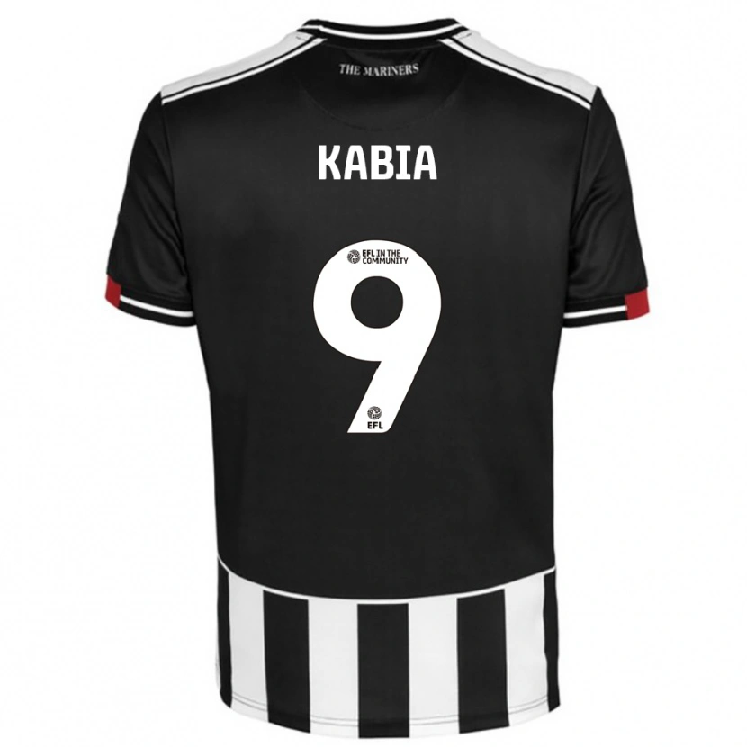 Danxen Mujer Camiseta Jaze Kabia #9 Negro Blanco Rojo 1ª Equipación 2025/26 La Camisa México