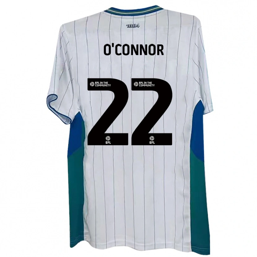 Danxen Mujer Camiseta Lee O'connor #22 Blanco Verde Azul 1ª Equipación 2025/26 La Camisa México