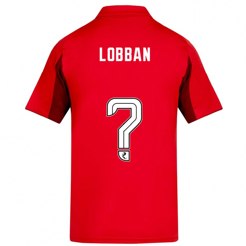 Danxen Mujer Camiseta Dylan Lobban #0 Rojo Borgoña 1ª Equipación 2025/26 La Camisa México