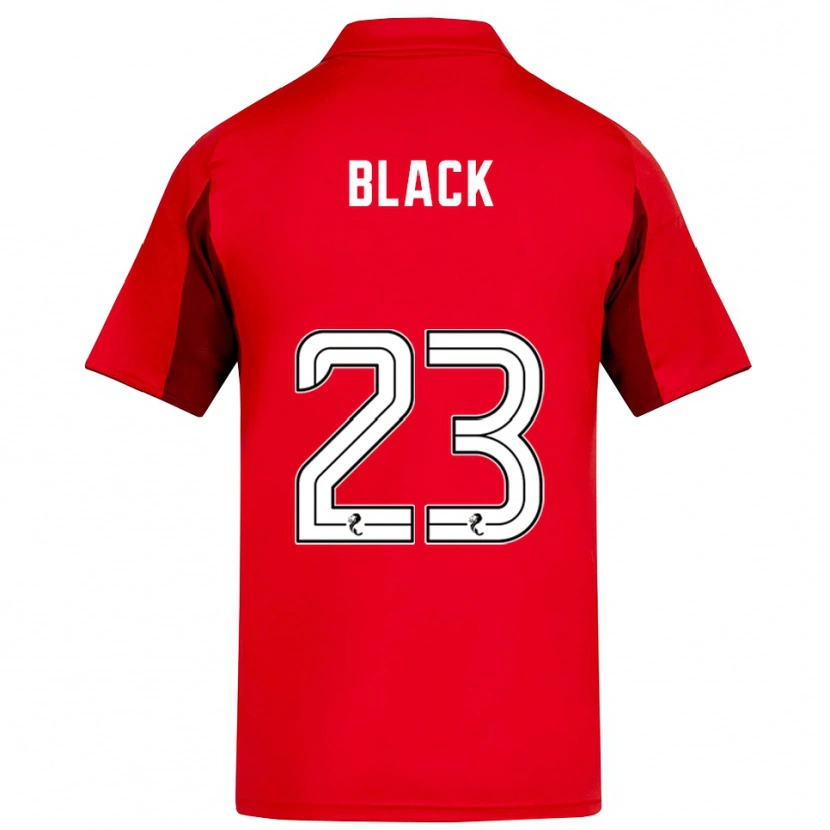 Danxen Mujer Camiseta Aimee Black #23 Rojo Borgoña 1ª Equipación 2025/26 La Camisa México