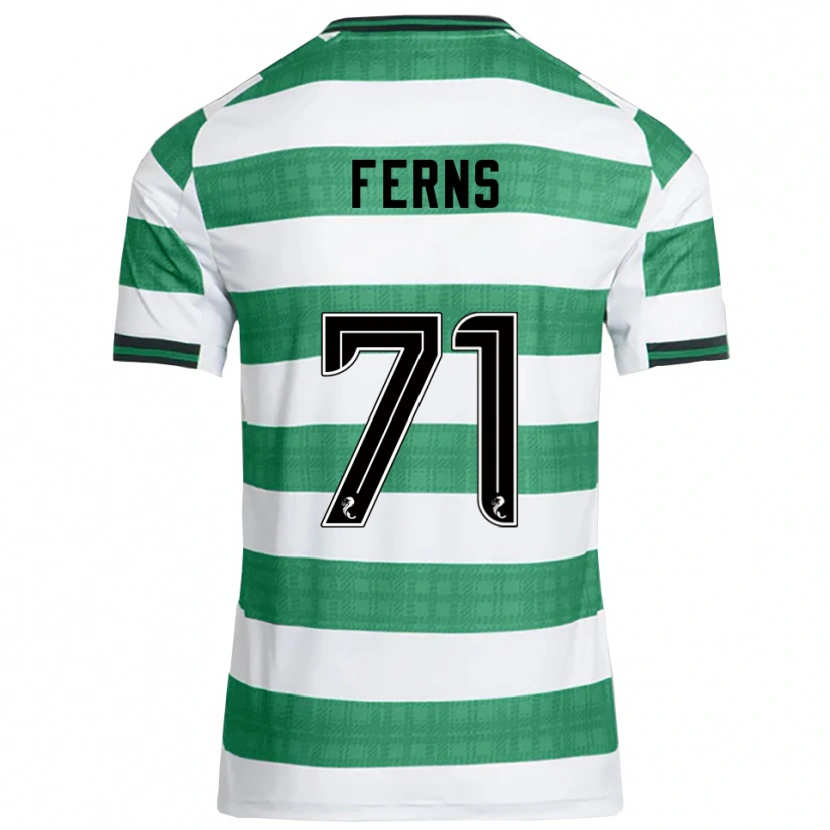 Danxen Mujer Camiseta Abbie Ferns #71 Verde Blanco 1ª Equipación 2025/26 La Camisa México