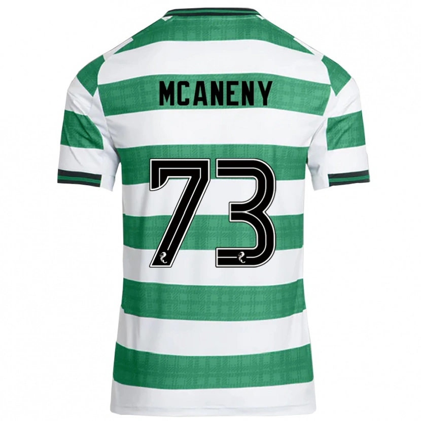 Danxen Mujer Camiseta Maria Mcaneny #73 Verde Blanco 1ª Equipación 2025/26 La Camisa México