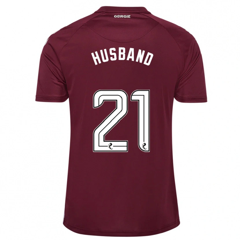 Danxen Mujer Camiseta Erin Husband #21 Borgoña Blanco 1ª Equipación 2025/26 La Camisa México