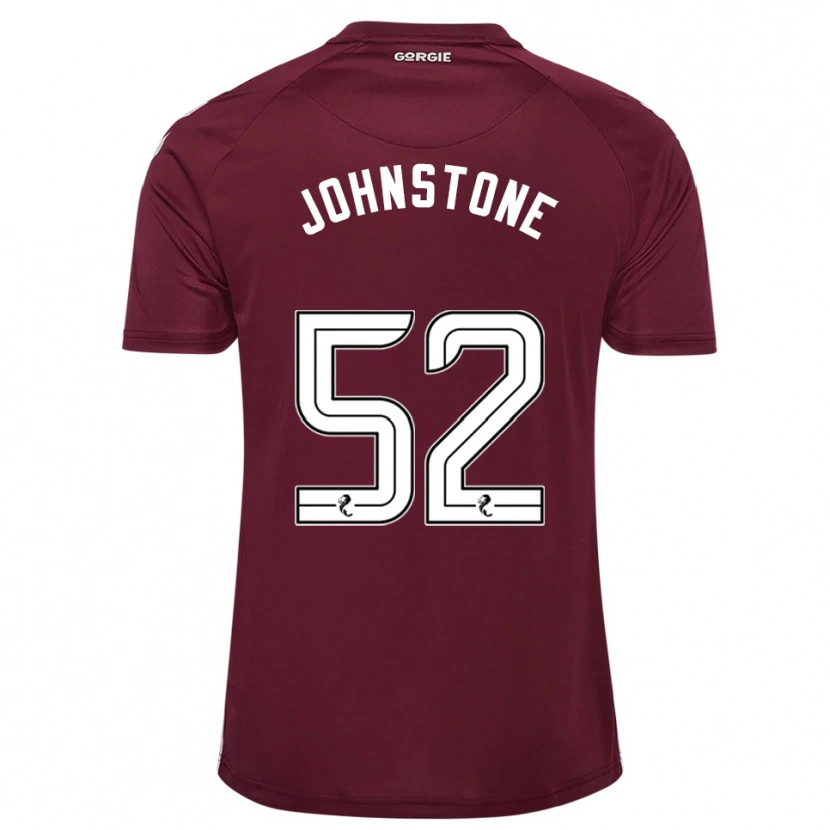 Danxen Mujer Camiseta Rachael Johnstone #52 Borgoña Blanco 1ª Equipación 2025/26 La Camisa México