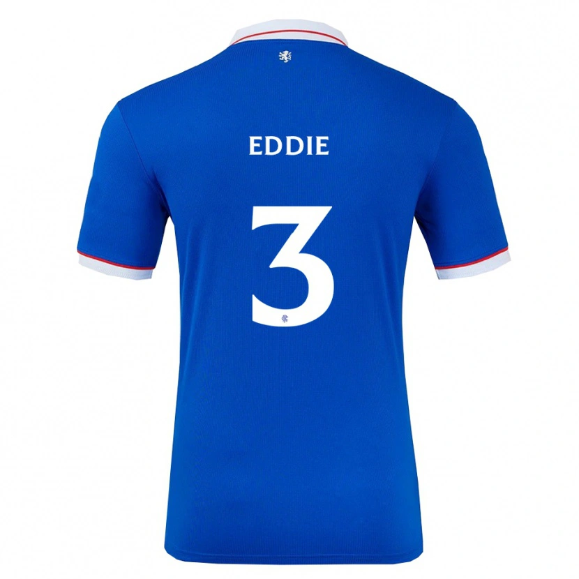 Danxen Mujer Camiseta Leah Eddie #3 Azul Blanco 1ª Equipación 2025/26 La Camisa México