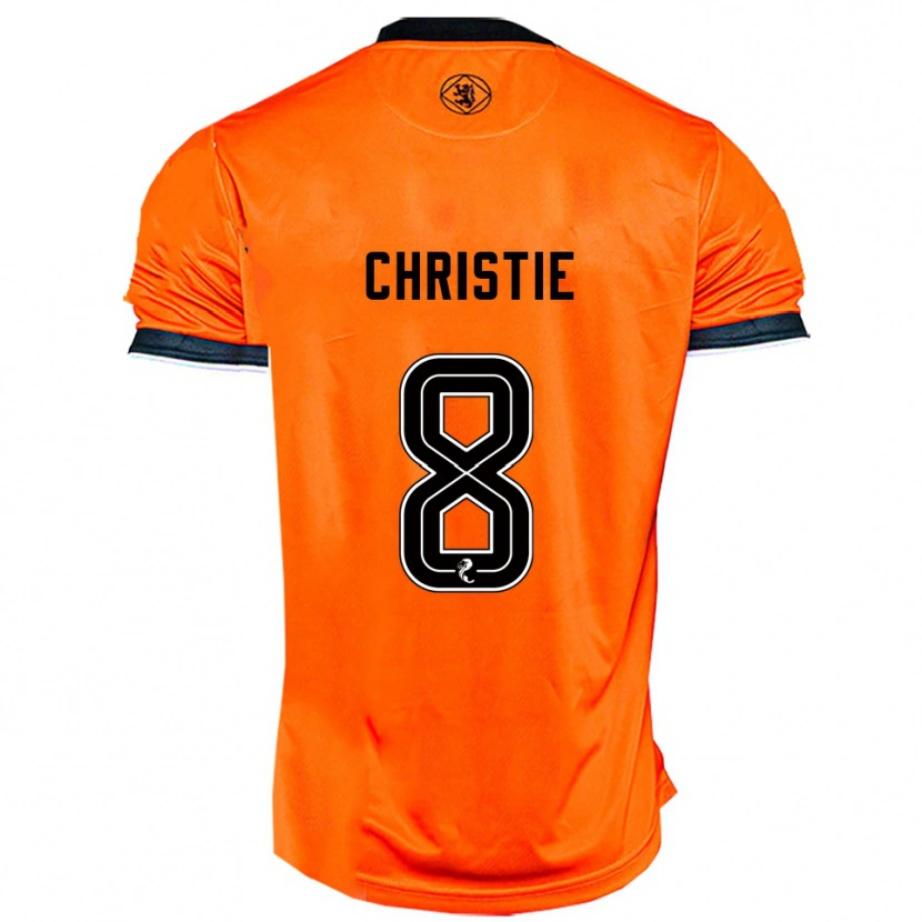 Danxen Mujer Camiseta Summer Christie #8 Naranja Negro 1ª Equipación 2025/26 La Camisa México