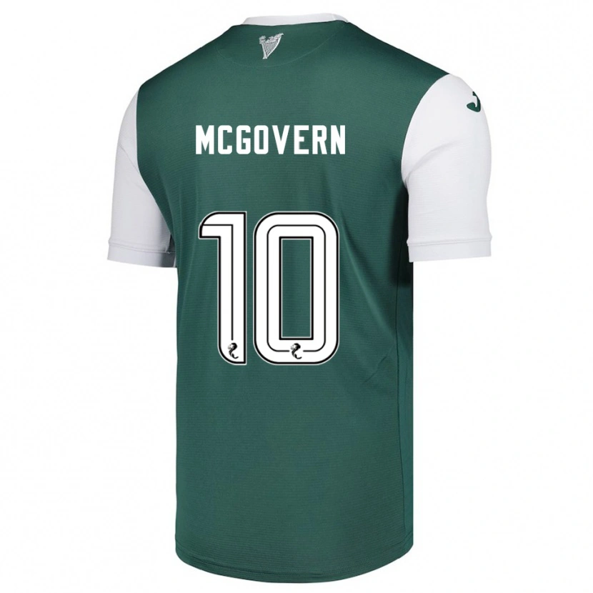 Danxen Mujer Camiseta Kathleen Mcgovern #10 Verde Blanco 1ª Equipación 2025/26 La Camisa México