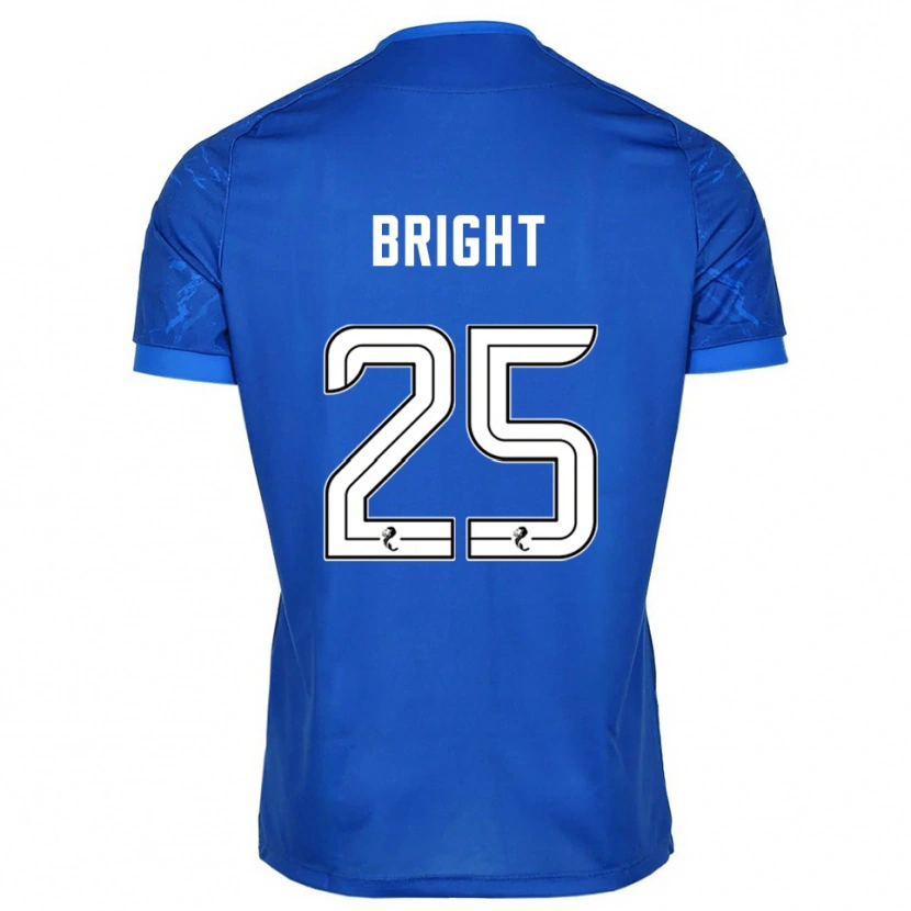 Danxen Mujer Camiseta Scott Bright #25 Azul Blanco 1ª Equipación 2025/26 La Camisa México