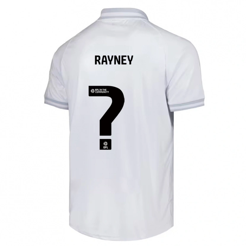 Danxen Mujer Camiseta Max Rayney #0 Blanco Gris Negro 2ª Equipación 2025/26 La Camisa México