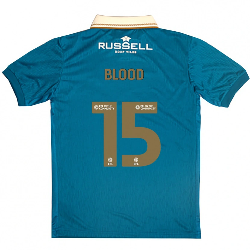 Danxen Mujer Camiseta Cassie Blood #15 Celeste Blanco 2ª Equipación 2025/26 La Camisa México