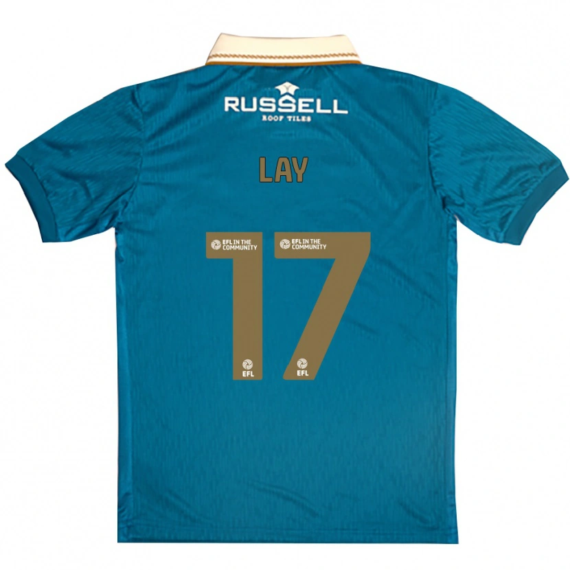 Danxen Mujer Camiseta Matty Lay #17 Celeste Blanco 2ª Equipación 2025/26 La Camisa México