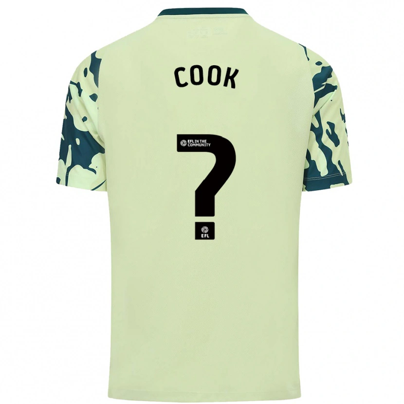 Danxen Mujer Camiseta Freddie Cook #0 Verde Oscuro 2ª Equipación 2025/26 La Camisa México