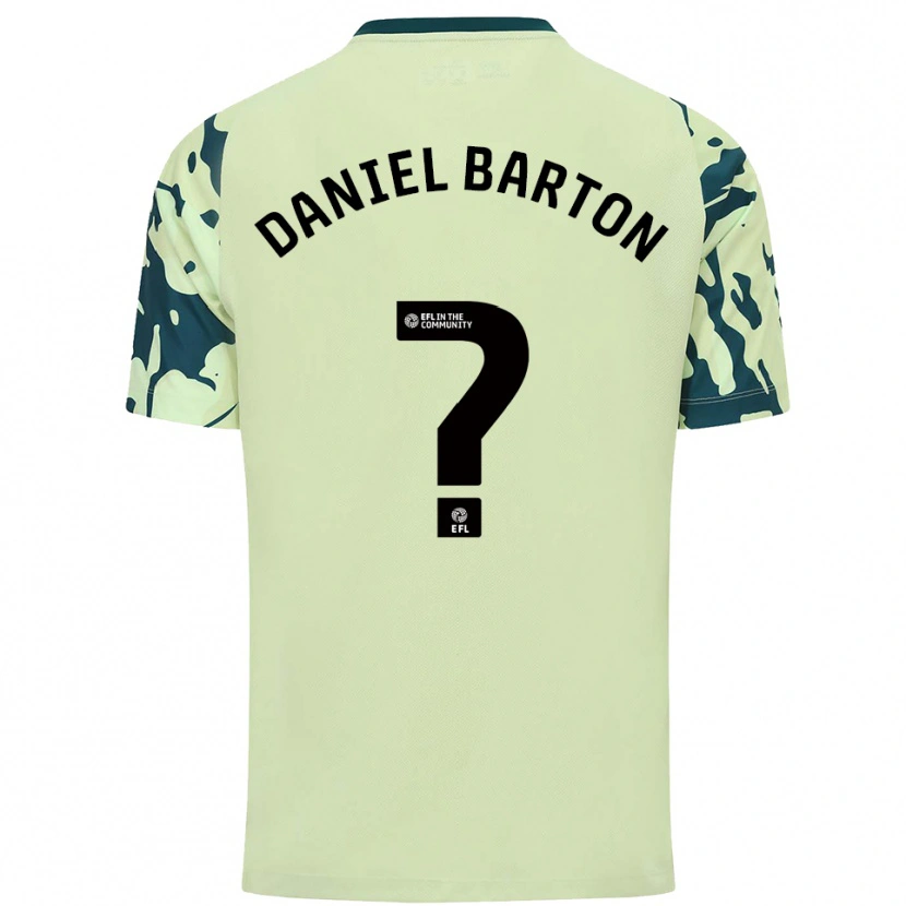 Danxen Mujer Camiseta Daniel Barton #0 Verde Oscuro 2ª Equipación 2025/26 La Camisa México