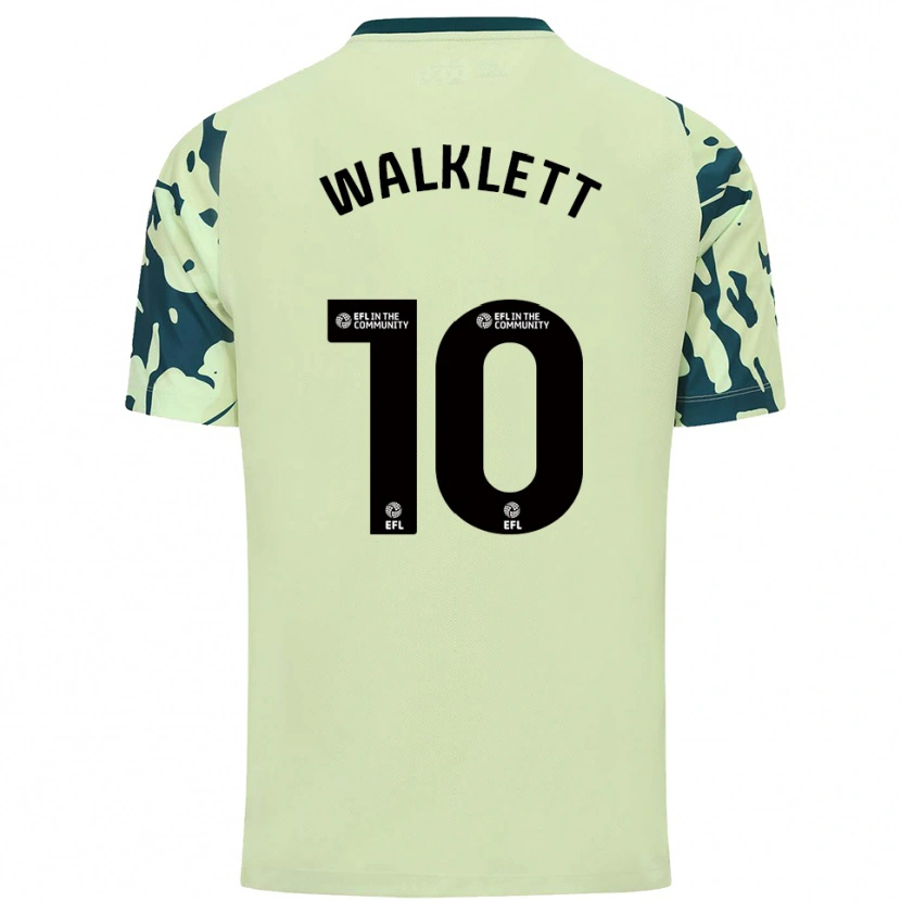 Danxen Mujer Camiseta Kerry Walklett #10 Verde Oscuro 2ª Equipación 2025/26 La Camisa México