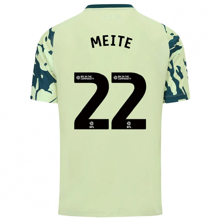 Danxen Mujer Camiseta Yakou Méïté #22 Verde Oscuro 2ª Equipación 2025/26 La Camisa México